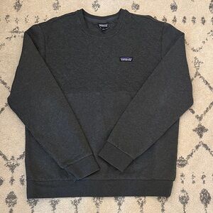 Patagonia Men's Charcoal Crewneck Sweatshirt